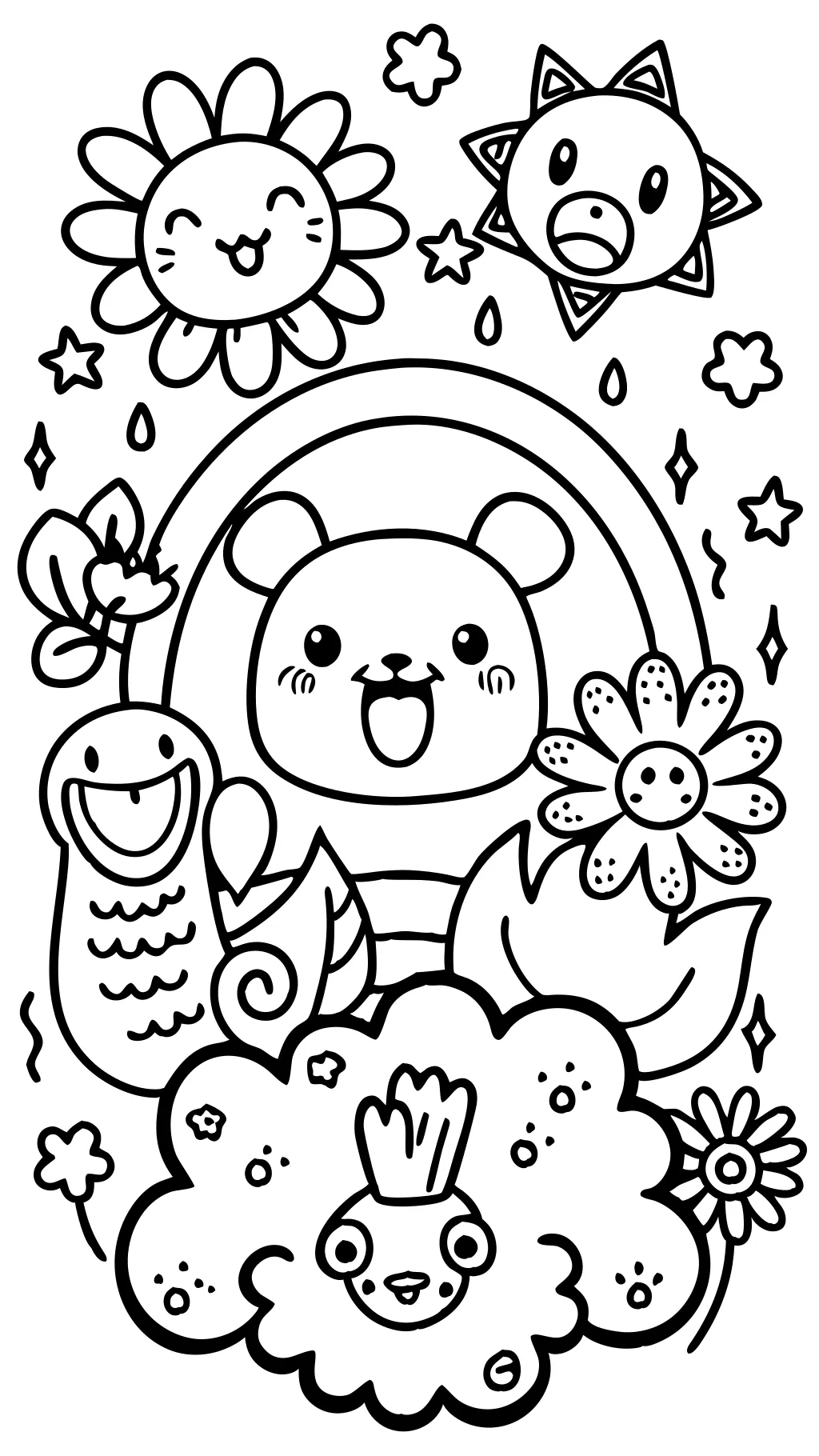 joy coloring page